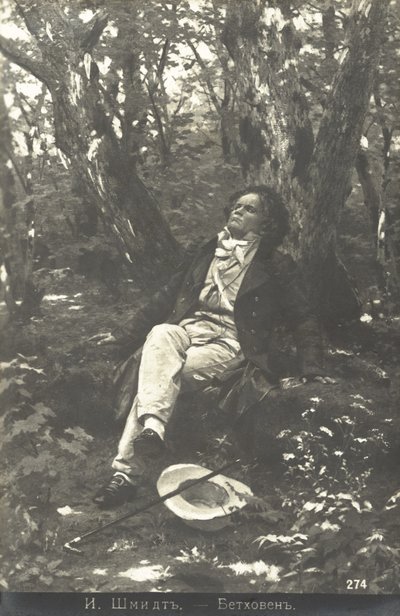 Beethoven i skoven af Julius or Jules Schmidt