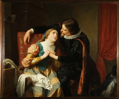Egmont og Klärchen af Julius von Blaas