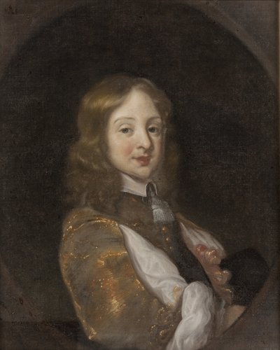Prins Auguste Frederic de Holstein Gottorp - Portræt af Prins August Friedrich af Holstein-Gottorp (1646-1705), af Ovens, Juergen (1623-1678). Olie på lærred. Mål: 69x57 cm. Nationalmuseum Stockholm af Jürgen Ovens