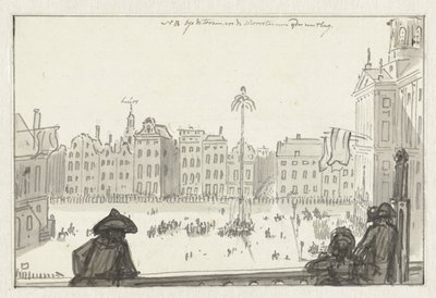 Festen for Grundlovens Oprettelse den 19. Maj 1798 af Jurriaan Andriessen