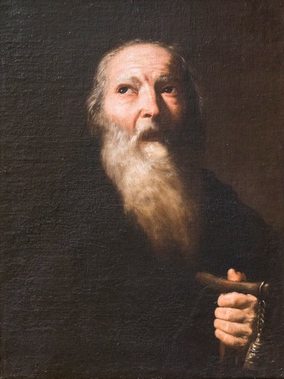 Sankt Antonius Abbe af Jusepe de (1591-1652) Ribera