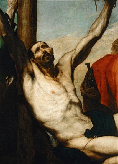 Den hellige Philips martyrium ... (maleri på lærred) af Jusepe de (1591-1652) Ribera