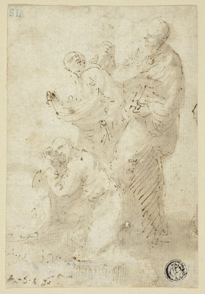 En gruppe af figurer af Jusepe de Ribera