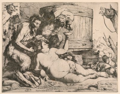 Drunken Silenus af Jusepe de Ribera