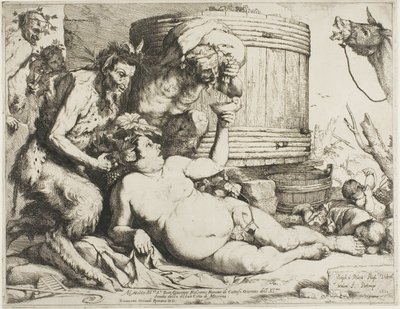 Drunken Silenus af Jusepe de Ribera