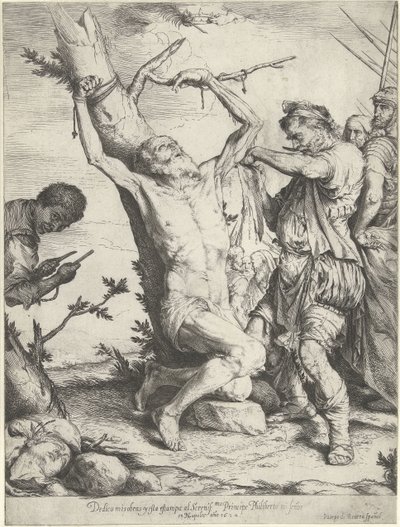 Saint Bartholomews martyrium af Jusepe de Ribera