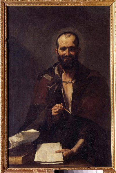 Repræsentation af Arkimedes (ca. 287-212 f.Kr.) Maleri af Jusepe de Ribera dit Lo Spagnoletto (ca. 1590-1652) 1600-tallet søn. 125x81 cm Madrid, Prado Museum af Jusepe de Ribera