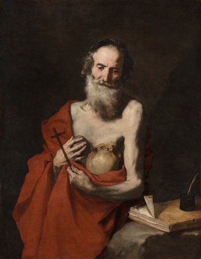 Sankt Jerome af Jusepe de Ribera