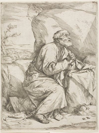 Sankt Peter i ørkenen af Jusepe de Ribera