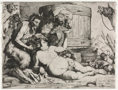 Silenus, 1628 af Jusepe de Ribera