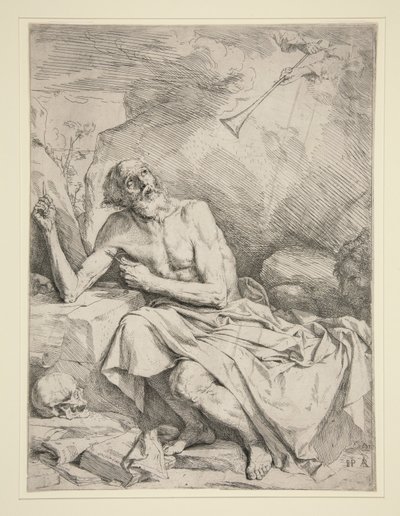 Sankt Jerome af Jusepe de Ribera
