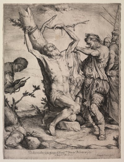 The Martyrium of St. Bartholomew, 1624. af Jusepe de Ribera