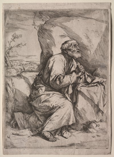 Den angrende Sankt Peter af Jusepe de Ribera