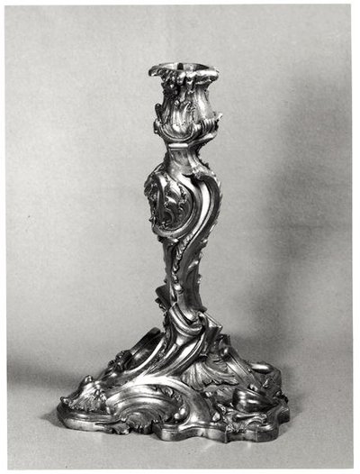 Model af en lysestage af Juste Aurèle Meissonnier