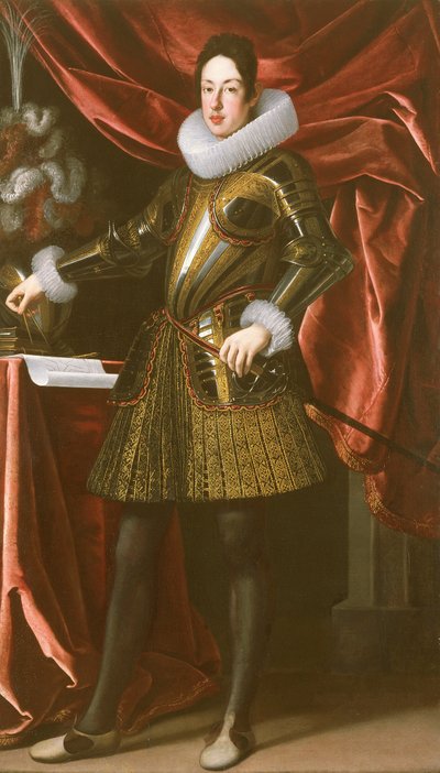 Storhertug Ferdinand II af Toscana 1610-1670, c1630-1640. af Justus Sustermans