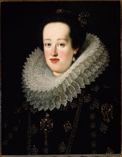 Portræt af Eleonora Gonzaga, prinsesse af Mantua af Justus Sustermans