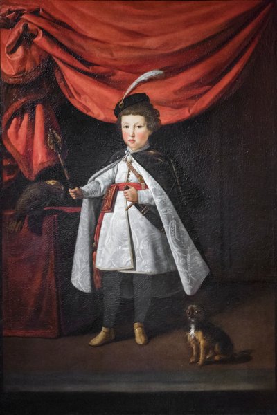 Portræt af Leopoldo de Medici som en ung dreng af Justus Sustermans