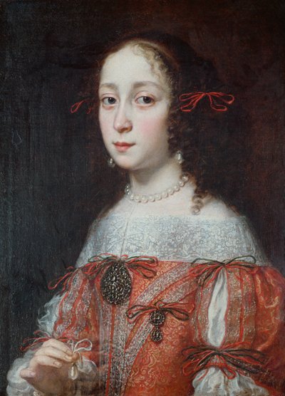 Portræt af en dame, ca. 1660 af Justus Sustermans