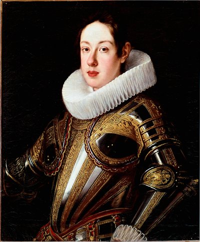 Portræt af storhertugen af ​​Toscana Ferdinand II de Medicis (Ferdinando II de 