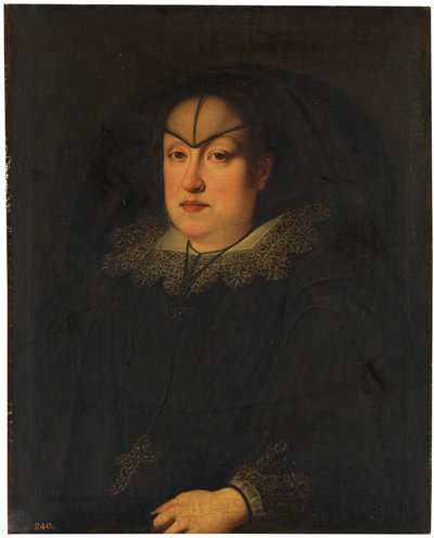 Spansk: María Magdalena de Austria-Estiria, gran duquesa de Toscana Portræt af Maria Maddalena af Østrig som enke af Justus Sustermans