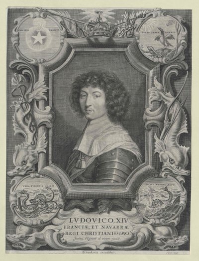 Kongen af Frankrig Louis XIV af Justus van Egmont