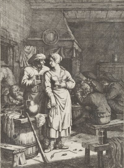 pubscene af Justus van den Nijpoort