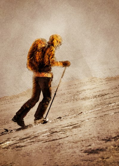Vinterskitrek af Justyna Jaszke