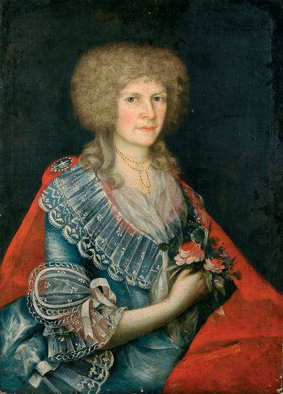 Faworski - Portræt af Teresa Garbowska, født Krosnowska 1789 af Jozef Faworski