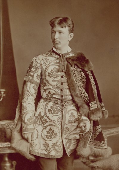 Ungarsk stormagt, ca. 1870-80 (sepiafoto) af József Borsos