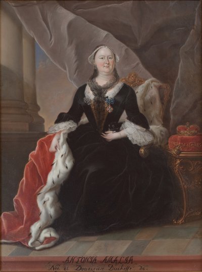 Antonia Amalia. Hertuginde af Brunswick og Lüneburg. Født 22. april 1696 af KMS Stroe 16 H Ubekendt