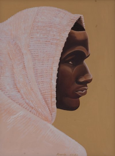 Hood Boy, 2007 (olie og akryl på lærred) af Kaaria Mucherera