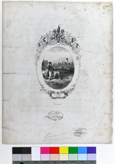 "Les Chemins de Fer", ca. 1840 (litografi på papir) af Kaeppelin et Compagnie