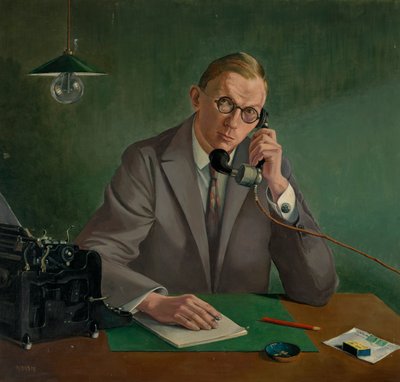 portræt dr E. Müller-Kamp af Käthe Hoch