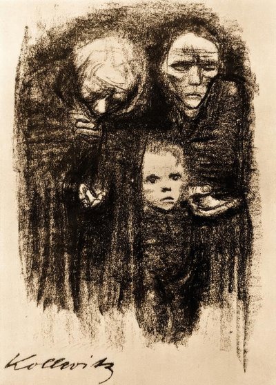 Tiggeri af Käthe Kollwitz