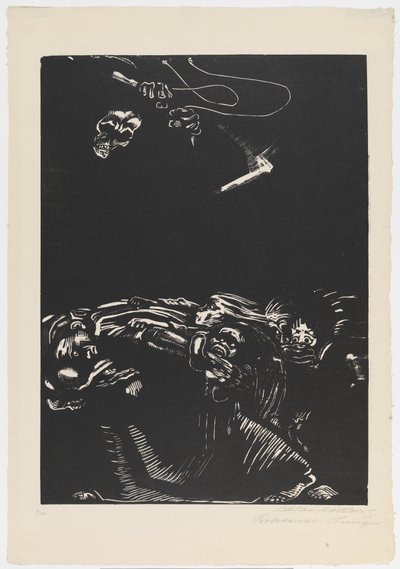 "Sult" af Käthe Kollwitz