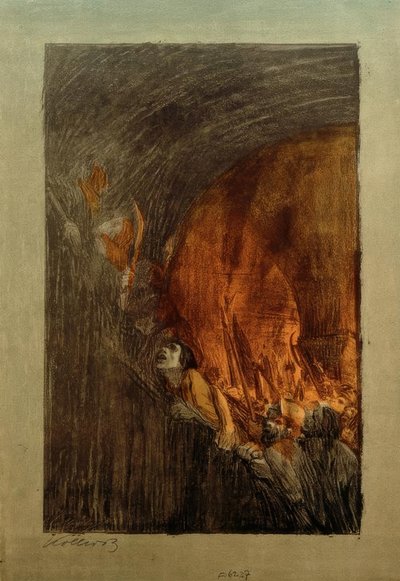 Käthe Kollwitz, våbenhvælving af Käthe Kollwitz