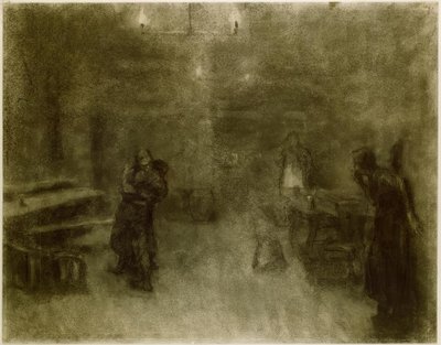 Käthe Kollwitz, scene fra Germinal af Käthe Kollwitz