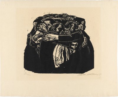 Krig, side 6: Mødrene af Käthe Kollwitz