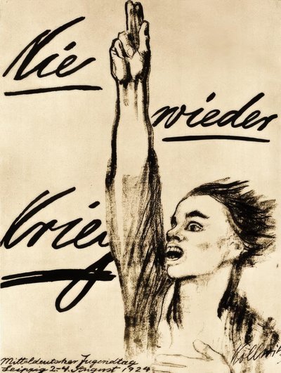 aldrig mere krig af Käthe Kollwitz