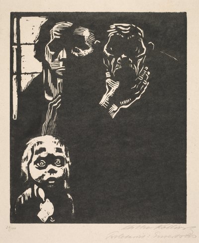 Proletariat: nr. 1 uden arbejde af Käthe Kollwitz