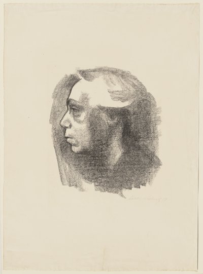 Selvportræt af Käthe Kollwitz