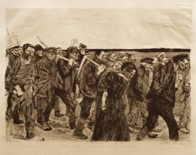 Væver tog af Käthe Kollwitz
