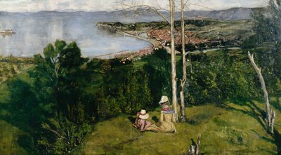 Udsigt over Trondheim af Kalle (1865 93) Lochen