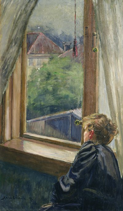 Kvinde ved vinduet af Kalle Lochen