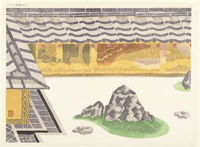 Ryoanjis klippehave af Kamei Tôbei