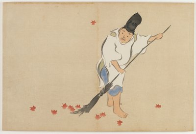 Flowers of a Hundred Worlds (Momoyogusa): Court Guard (Eishi) af Kamisaka Sekka