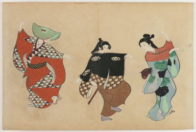 Flowers of a Hundred Worlds (Momoyogusa): Dans (Odori) af Kamisaka Sekka