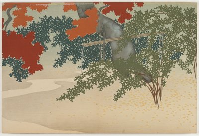 Flowers of a Hundred Worlds (Momoyogusa): Sen efterår (Boshu) af Kamisaka Sekka