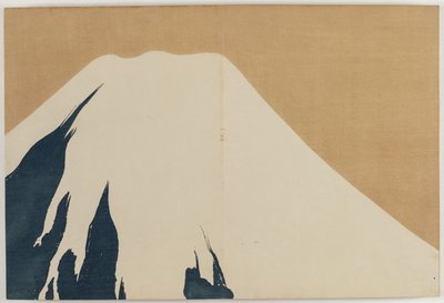 Flowers of a Hundred Worlds (Momoyogusa): Mount Fuji (Fuji) af Kamisaka Sekka