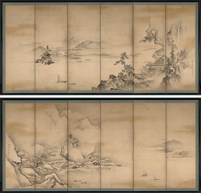 De fire årstider af Kanō Tan’yū